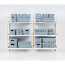 Корзина IDEA HOME Pyramid 8.2л 00615 Blue-Gray