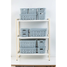 Корзина IDEA HOME Pyramid 10.8л 00616 Blue-Gray