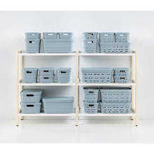 Корзина IDEA HOME Pyramid 10.8л 00616 Blue-Gray