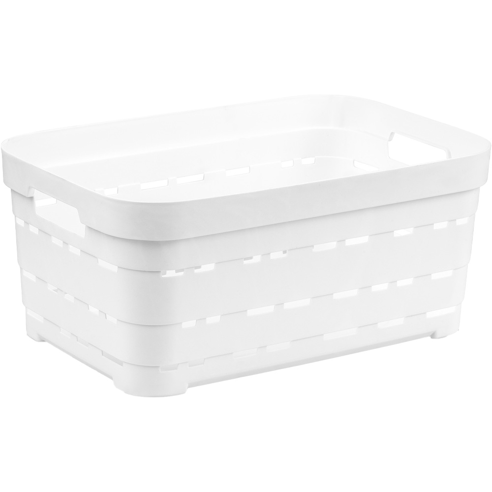 Корзина IDEA HOME Pyramid 10.8л 00616 White