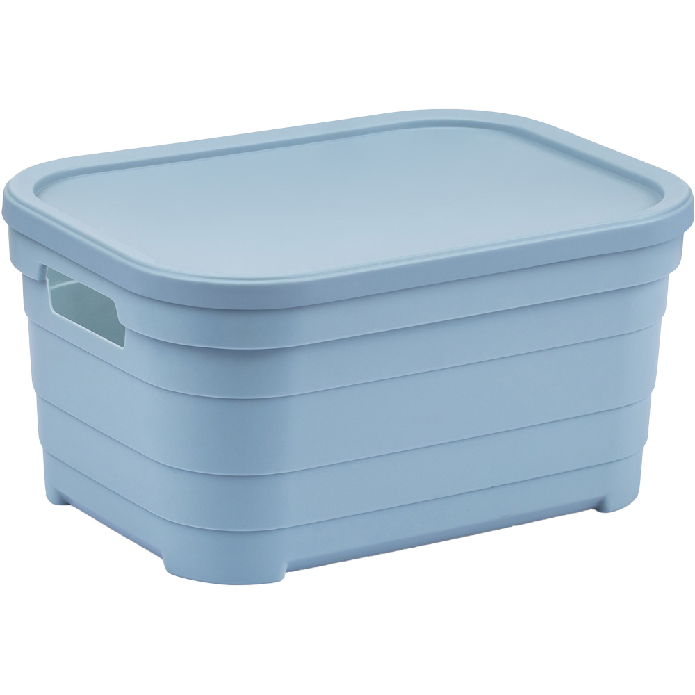 Корзина IDEA HOME Pyramid 3.8л 00638 Blue-Gray