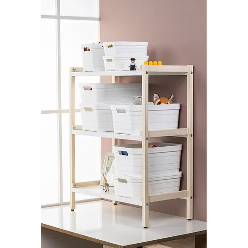 Корзина IDEA HOME Pyramid 5л 00639 White Материал пластик