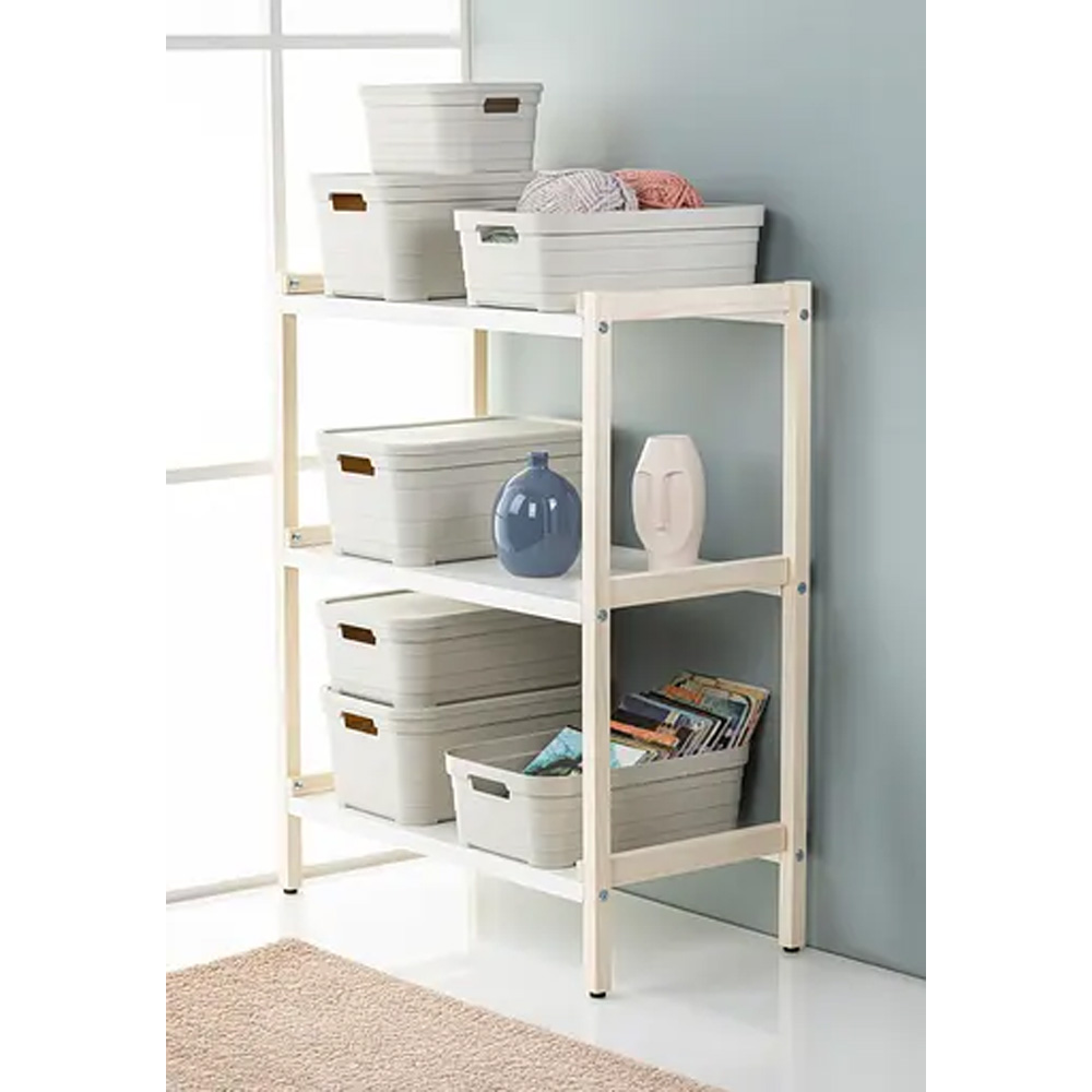 Корзина IDEA HOME Pyramid 8.2л 00642 Bej Размеры 36 x 24 x 12.5