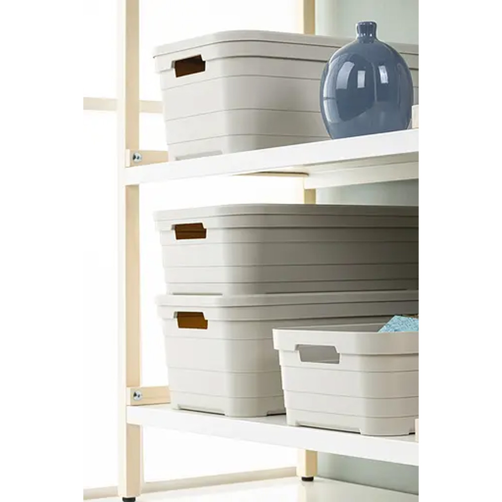 Корзина IDEA HOME Pyramid 8.2л 00642 Bej Материал пластик