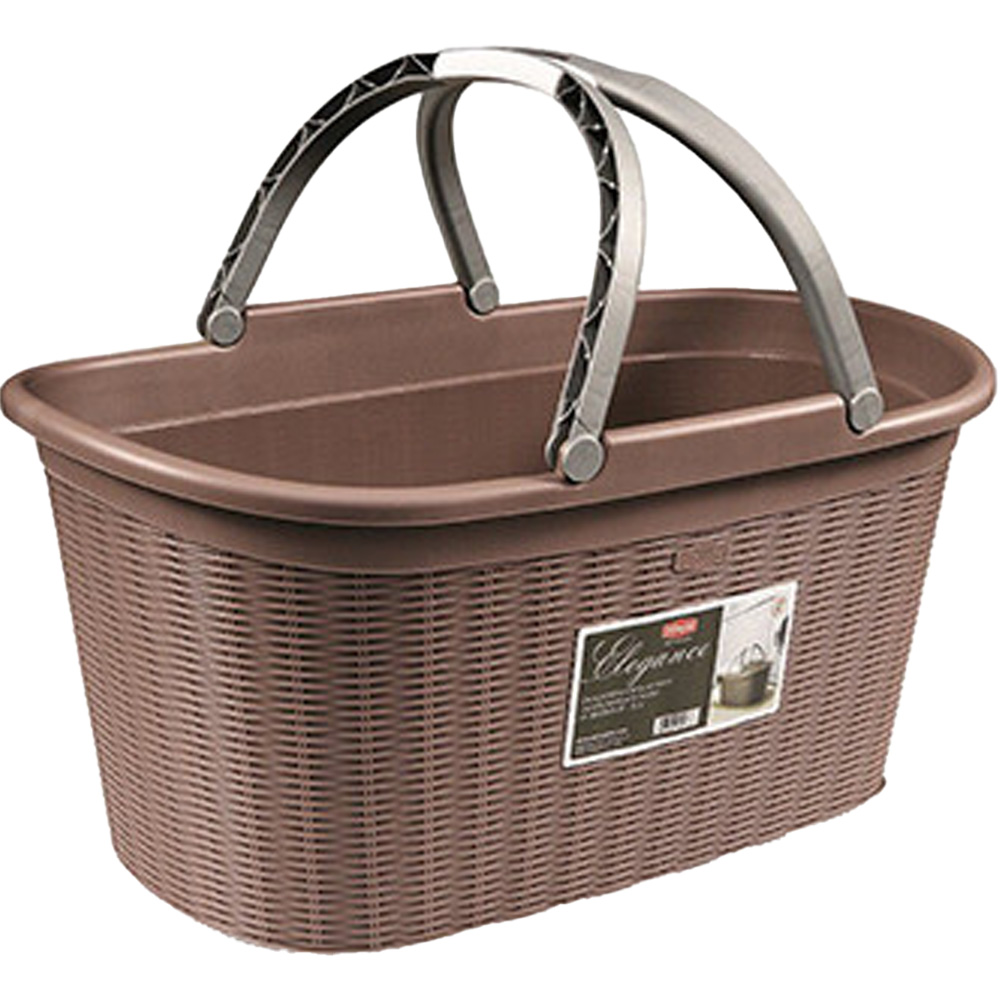 Кошик для білизни STEFANPLAST Elegance 35л Brown (PRO176/2)