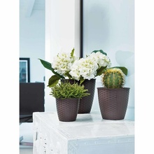 Вазон STEFANPLAST Natural 19 см Travertine (8003507735767)