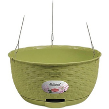 Вазон STEFANPLAST Natural 30x14,5 см Pistachio