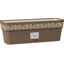 Вазон STEFANPLAST Opera Gaia 50 x 18 x 17 см Cappuccino/Vanilla (88802)