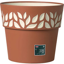 Горшок для растений STEFANPLAST OPERA Cloe 30 x 26 cm Terracotta/vanilla (94351)