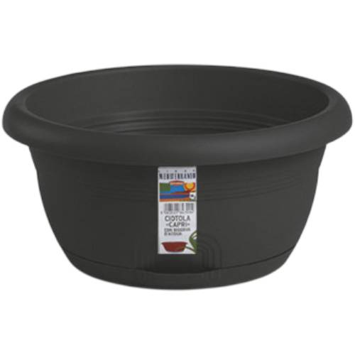 Горшок для растений STEFANPLAST Capri 30 см Anthracite (84304)