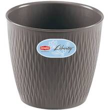 Горшок для растений STEFANPLAST LIBERTY 20 см Grey (87201)