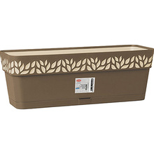 Вазон STEFANPLAST OPERA Cloe 50x18x17см Cappuccino/vanilla (94414)