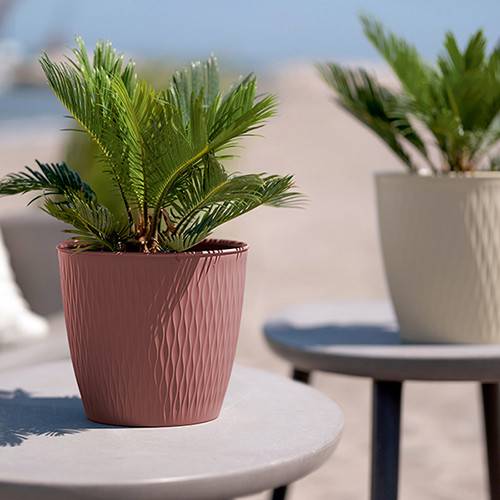 Горщик для рослин STEFANPLAST LIBERTY 30 см Brown (87325) Матеріал поліпропілен