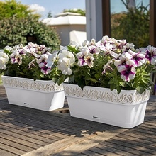 Вазон STEFANPLAST OPERA Gaia 2.7 л Cappuccino/Vanilla (88702)