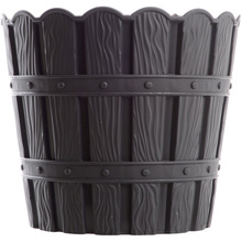 Горшок для растений VIOLET HOUSE 1054 Bamboo Antrasit 1.2 л Gray