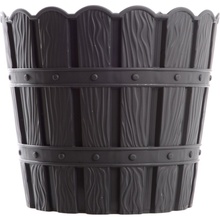 Горшок для растений VIOLET HOUSE 1052 Bamboo Antracite 0.6 л.