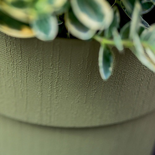 Горшок для растений STEFANPLAST Ethica 20x20 см Olive (68052) Материал полипропилен