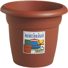 Горшок для растений STEFANPLAST Linea Mediterraneo 24 см Terracotta (82240)