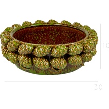 Кашпо Lefard Шишки 30х30х10 см Green (626-003)