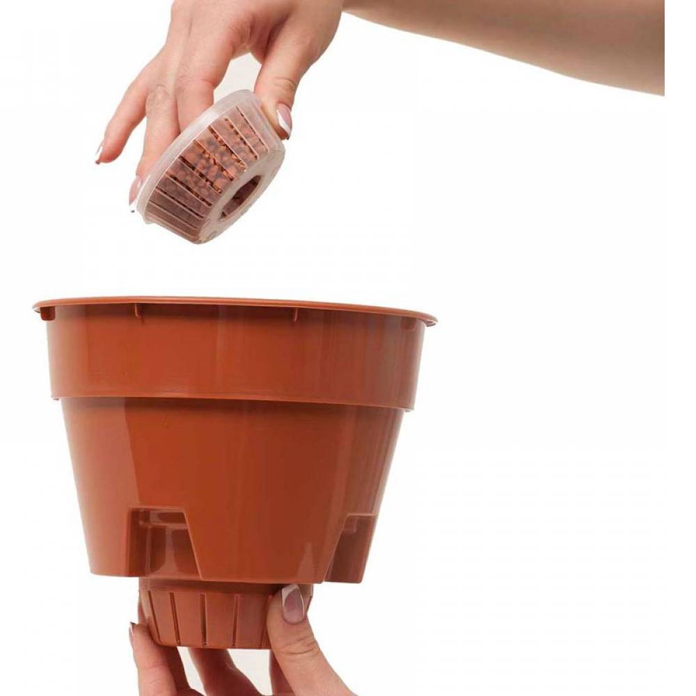 Фото 4 Вазон SANTINO Latina з картриджем 9,1 л Anthracite (2008640)