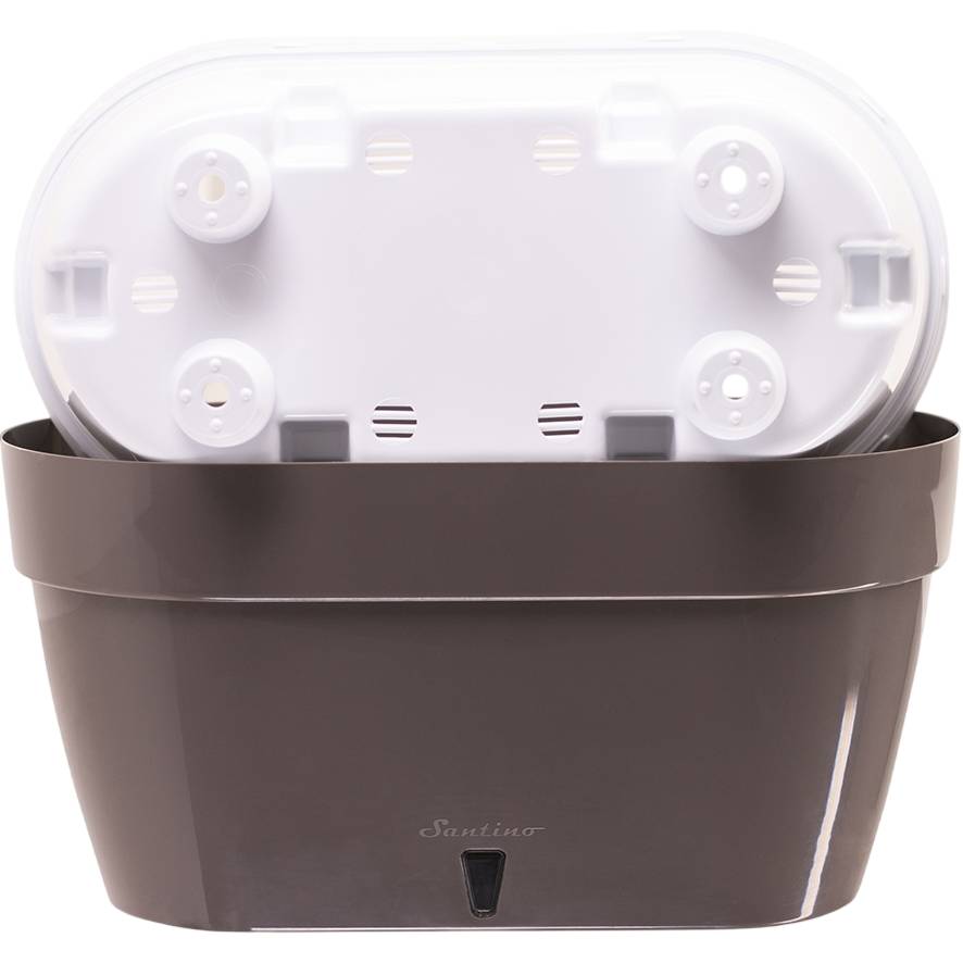 Вазон SANTINO Asti Window Box 12 л Shade (2021496) Дополнительно Размер: 500х170х200 мм; Объем: 12 л; Подставка: нет; Автополив: да;