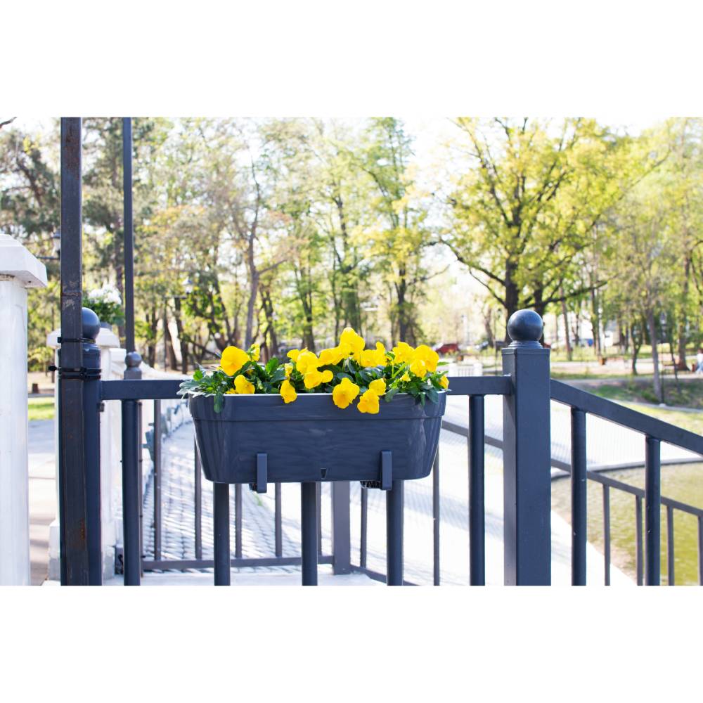 Фото Вазон SANTINO Asti Window Box 12 л Shade (2021496)