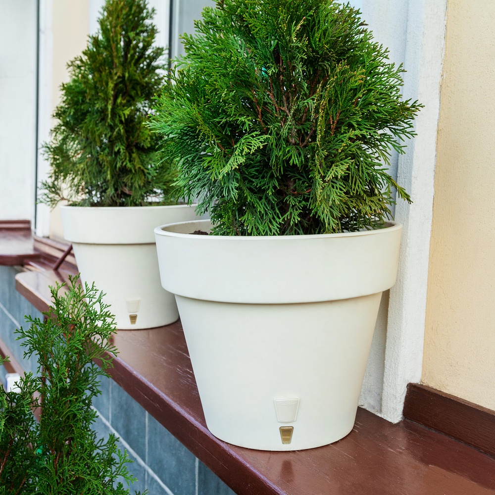 Фото Вазон Santino Latina 14,5 л Cream (2023063)