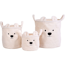 Набір кошиків CHILDHOME Teddy White (CCBTWSET)
