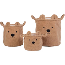 Набір кошиків CHILDHOME Teddy Brown (CCBTBSET)