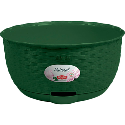 Горщик для рослин STEFANPLAST 30 х 14.5 см Green (75457)