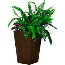 Горшок для растений KETER Small Rattan Planter Brown (17192300)