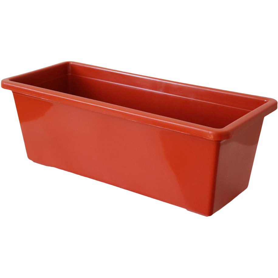 

Вазон балконный ММ-ПЛАСТ 10.5 л Terracotta (B80), Скринька балконова 80 (тера) (B80)