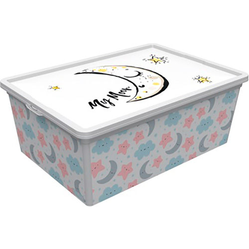 Контейнер Qutu Trend Box Cute Sky 10 л (TREND BOX с/к CUTE SKY 10л.)