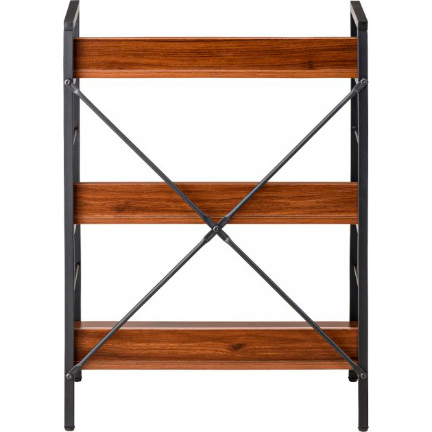 Стеллаж SPECIAL4YOU STROKE 3 SHELF WALNUT 86 х 60 х 35 см (E6279) Дополнительно толщина полки: 1.5 см, глубина полки: 22, 26, 30 см, расстояние между полками: 29 см, количество полок: 3 шт, максимальная нагрузка на полку: 15 кг