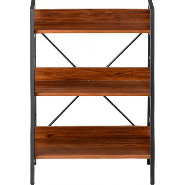 Стеллаж SPECIAL4YOU STROKE 3 SHELF WALNUT 86 х 60 х 35 см (E6279) Материал металл