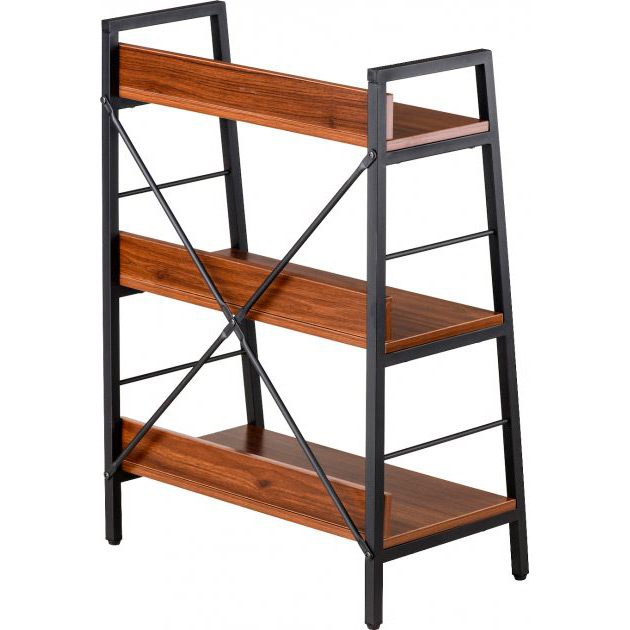 Стеллаж SPECIAL4YOU STROKE 3 SHELF WALNUT 86 х 60 х 35 см (E6279) Материал дерево