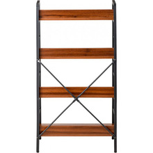 Стеллаж SPECIAL4YOU STROKE 4 SHELF WALNUT 118 х 60 х 35 см (E6286)