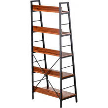 Стелаж SPECIAL4YOU STROKE 5 SHELF WALNUT 149 х 60 х 35 см (E6293)