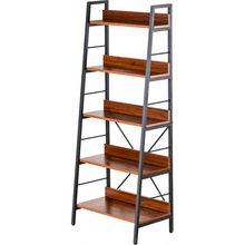 Стелаж SPECIAL4YOU STROKE 5 SHELF WALNUT 149 х 60 х 35 см (E6293)