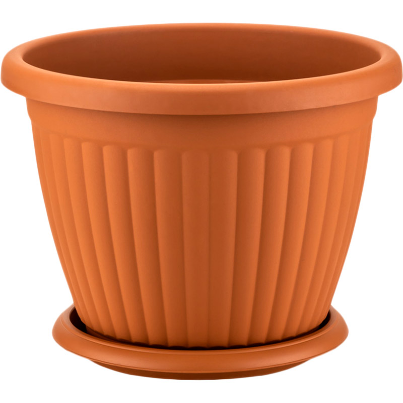 Горщик для рослин SERINOVA KEMER №7 11.5 л Terracotta (KMS7-Kiremit)
