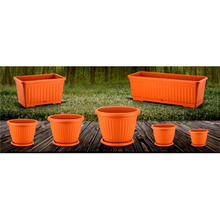 Горщик для рослин SERINOVA KEMER №7 11.5 л Terracotta (KMS7-Kiremit)