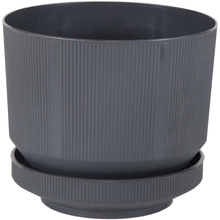 Горщик для рослин SERINOVA LUX POT №2 3,3л Anthracite (S282-Antrasit)