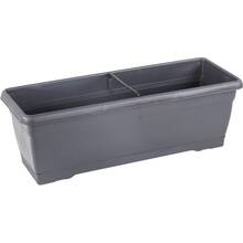 Горщик для рослин SERINOVA VILLA №2 Балконний 10 л Антрацит (V620-Antrasit)