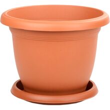 Горщик для рослин SERINOVA VILLA FLOWER №3 1,7 л теракотовий (VS03/V503TERRA COTTA)
