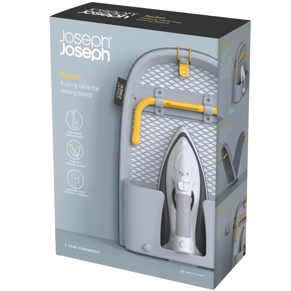 Фото Прасувальна дошка JOSEPH JOSEPH Pocket Folding Grey (50009)