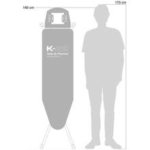 Гладильная доска ROLSER K-22 Black Tube Blanco/Negro (K06016-2064)