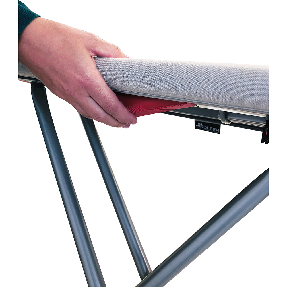 Прасувальна дошка ROLSER K-UNO Blanco/Negro (K01015-2064) Регулювання по висоті 60 – 94 см