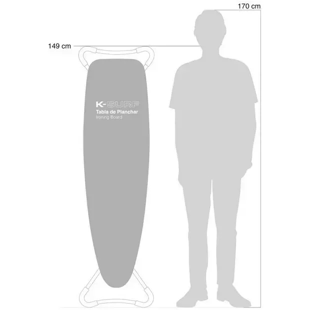 Покупка Прасувальна дошка ROLSER K-Surf SalviaTube (K07003-1072)