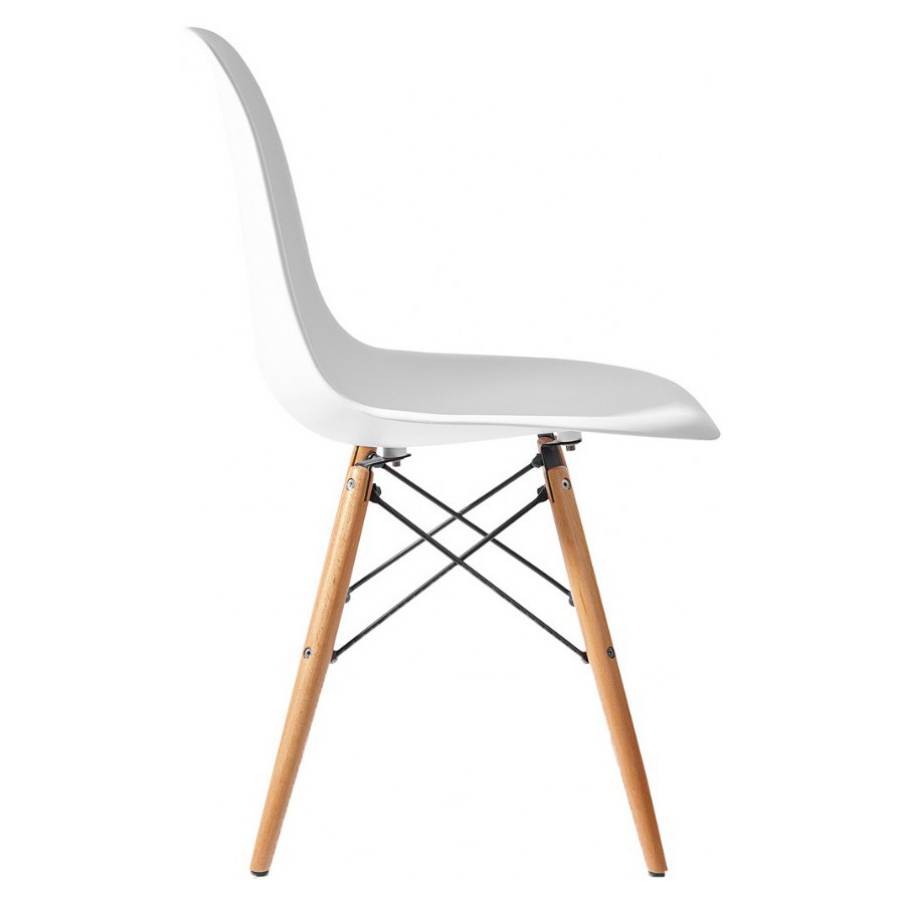 Стілець GT RACER X-D10 White Матеріал каркаса дерево