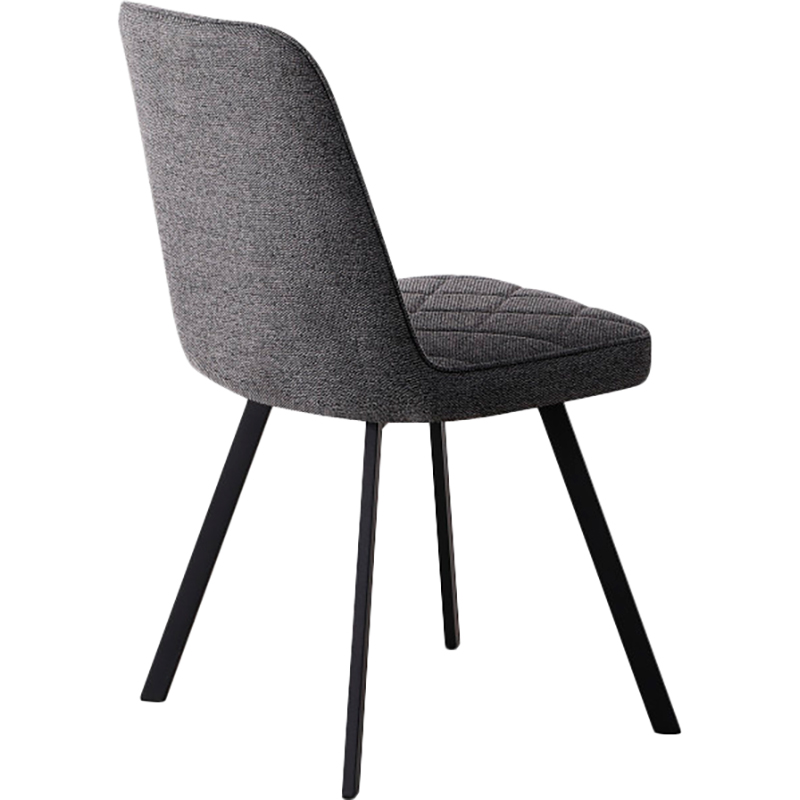 Стул SPECIAL4YOU Justin Dark Grey (E7368) Высота кресла 86